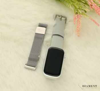 Smartwatch damski Hagen Silver HC12 zestaw na bransolecie lub pasku  ⌚ z bluetooth 📲 Smartwatch młodzieżowy  ✓Autoryzowany sklep. ✓Grawer 0zł ✓Gratis Kurier 24h  (2).jpg